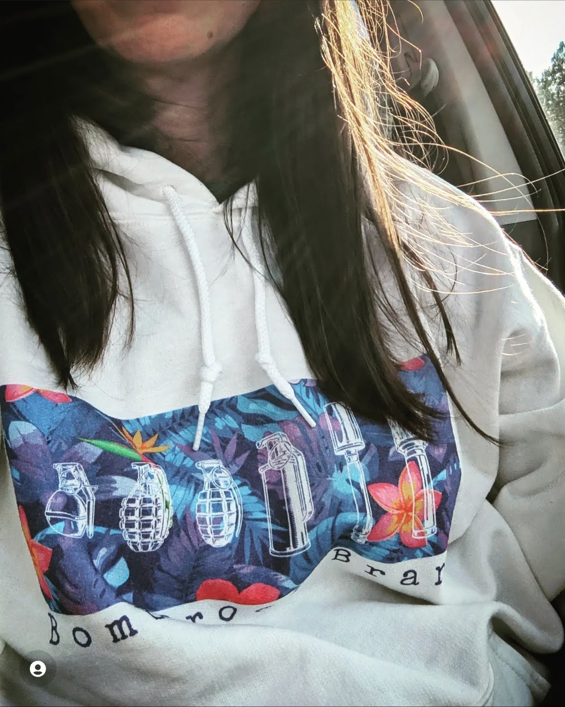 Tropical Hand Grenade Hoodie