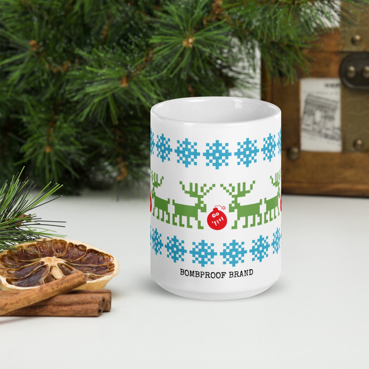 Reindeer Games Holiday Mug