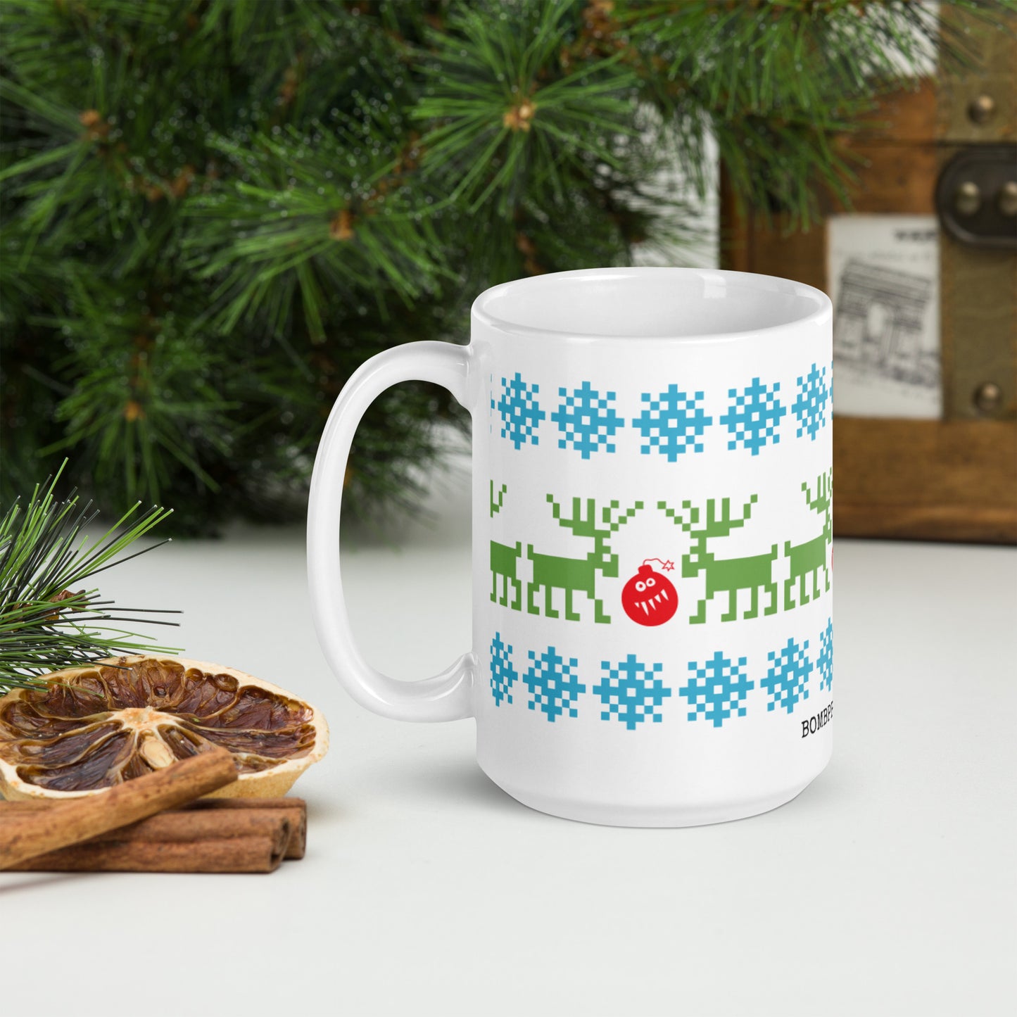 Reindeer Games Holiday Mug