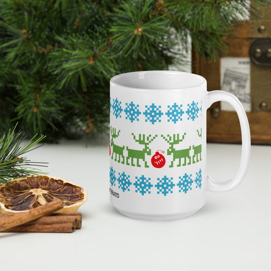Reindeer Games Holiday Mug