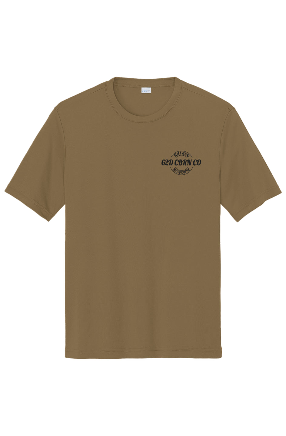 62D CBRN Athletic Shirt Coyote Brown