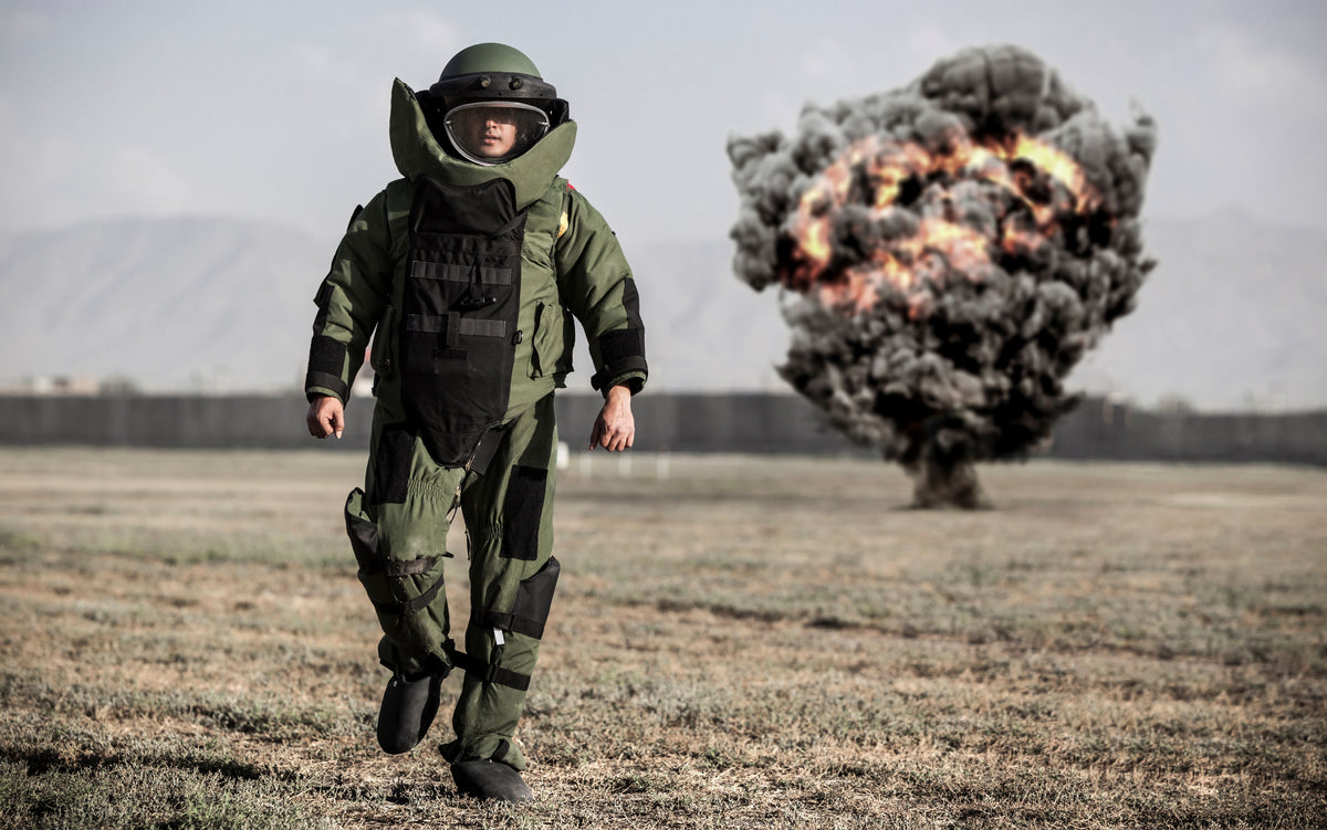 Bomb Diffusing Armor BombProof Brand- Military Apparel Company Founded by an EOD Technician