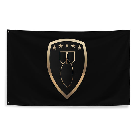 71st Ordnance Group Flag - Black/Gold