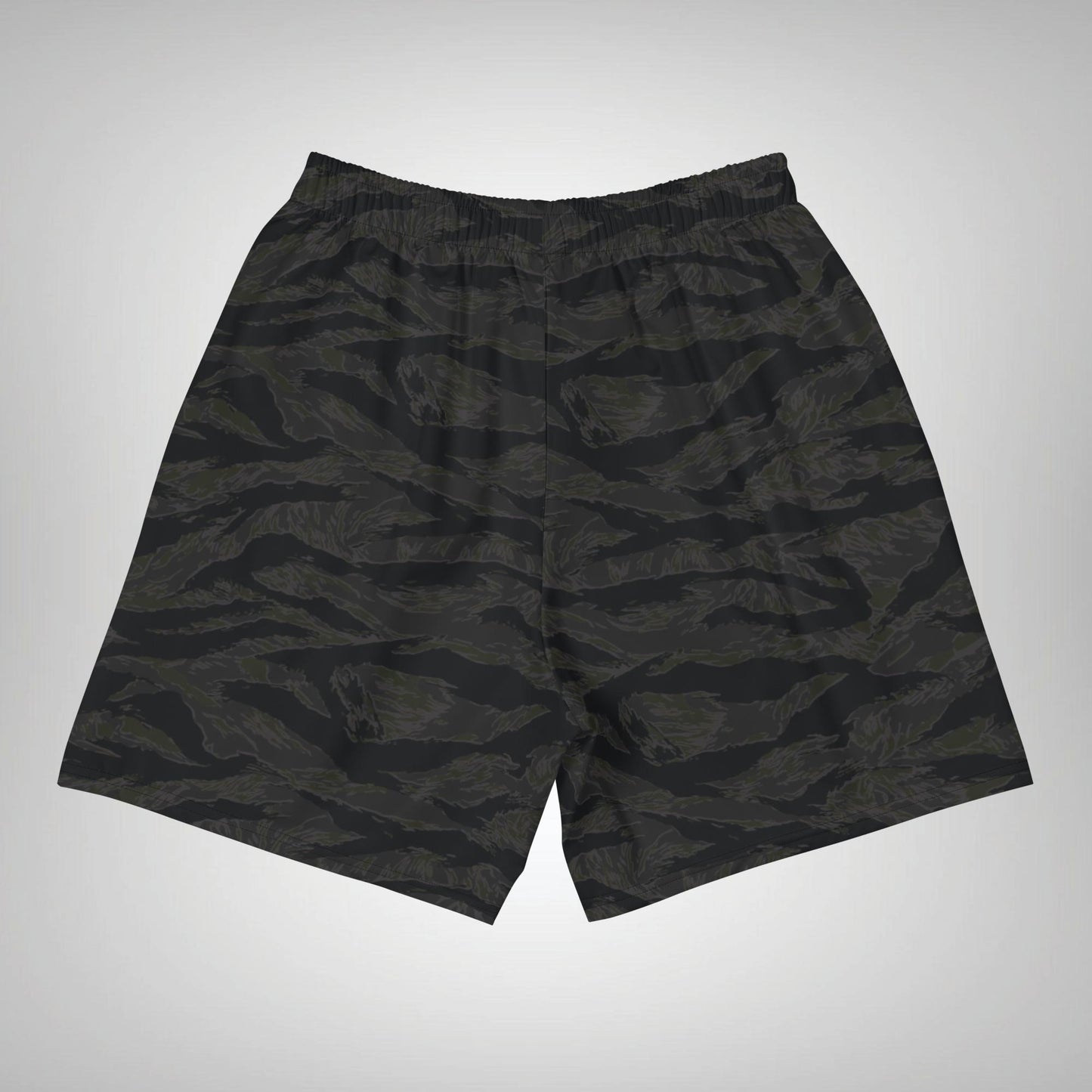 Athletic Shorts- Blackout Tiger Stripe