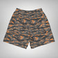 Athletic Shorts- AGENT ORANGE Tiger Stripe