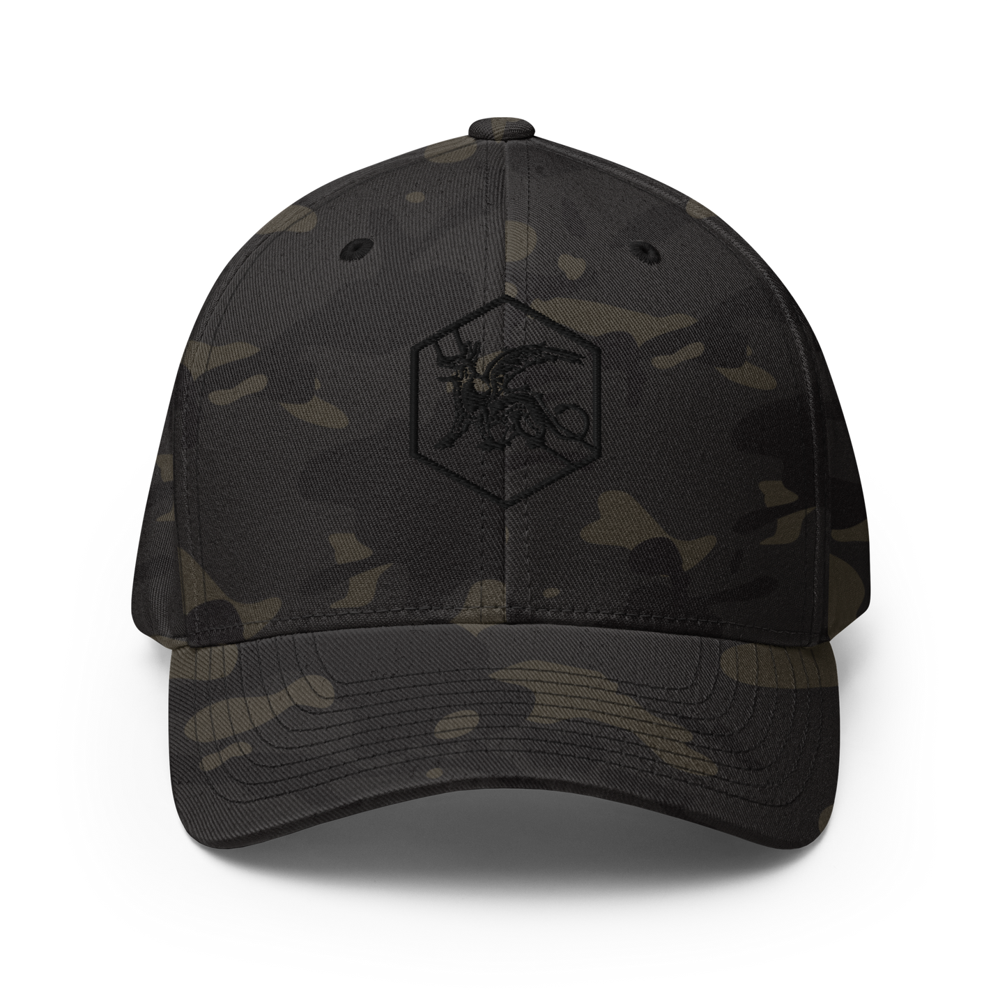 22d CBRNE Black Multicam Hat