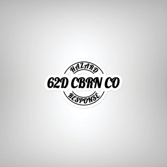 62D CBRN CO Sticker