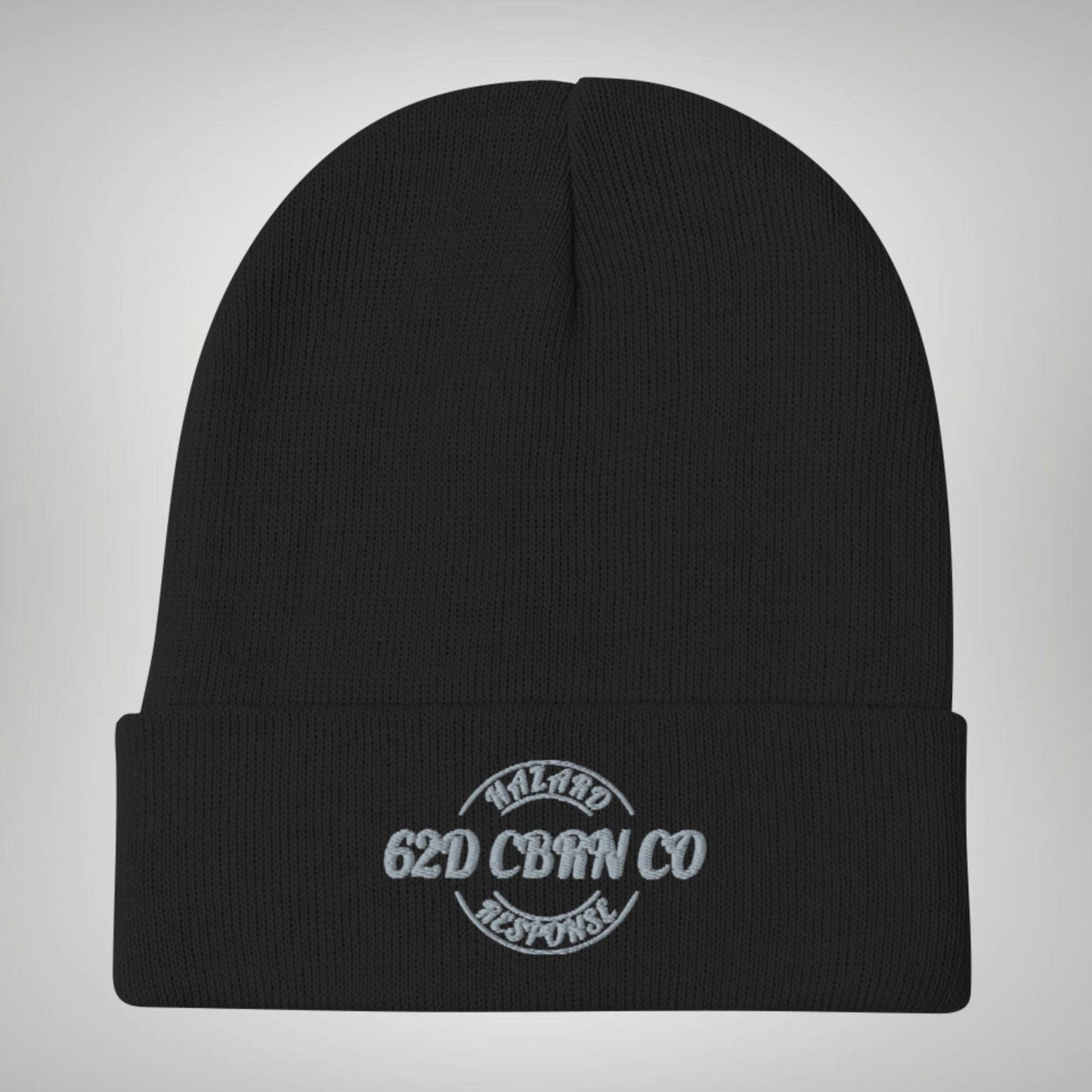 62D CBRN Embroidered Beanie