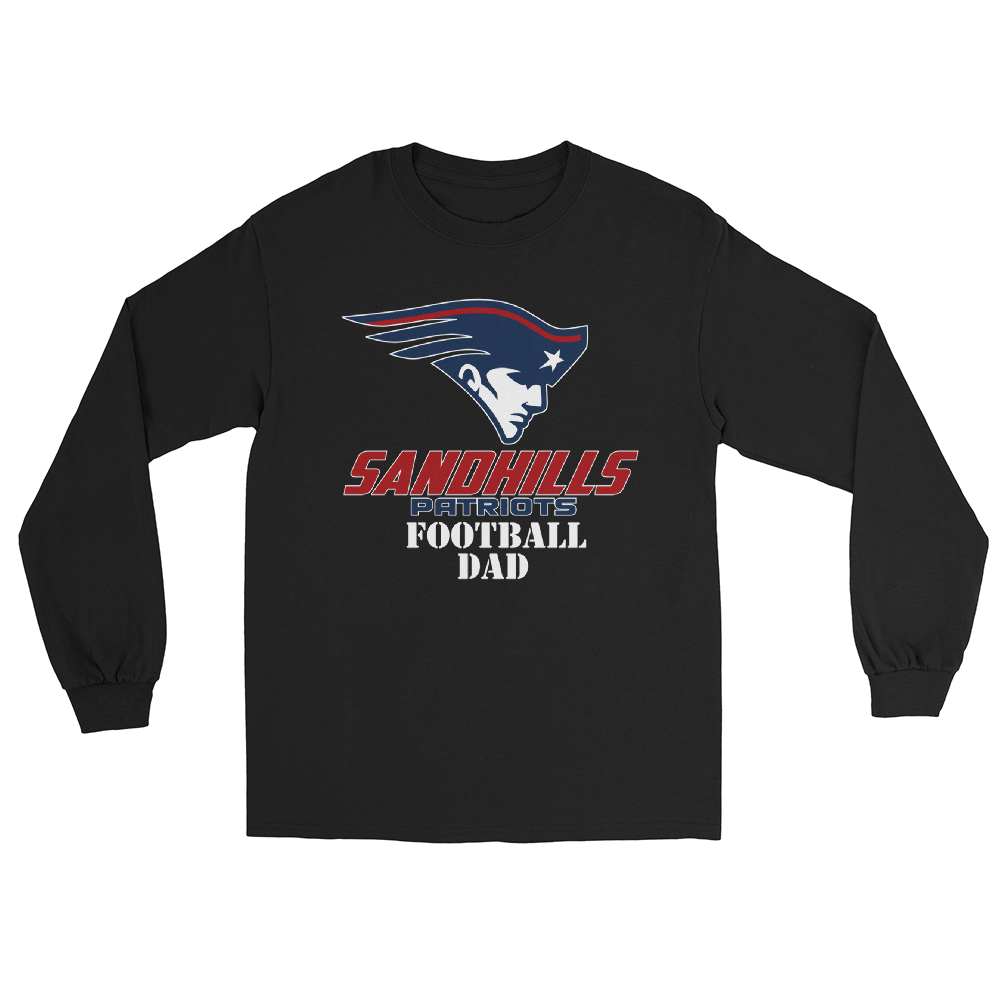 Sandhills Patriots Football Dad Long Sleeve Shirt