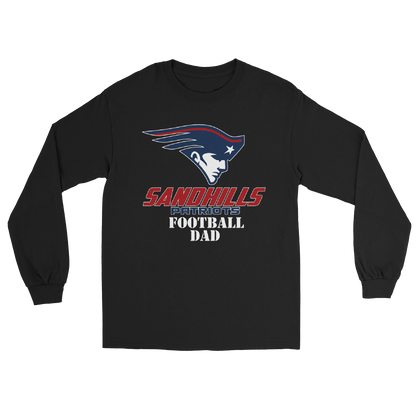 Sandhills Patriots Football Dad Long Sleeve Shirt