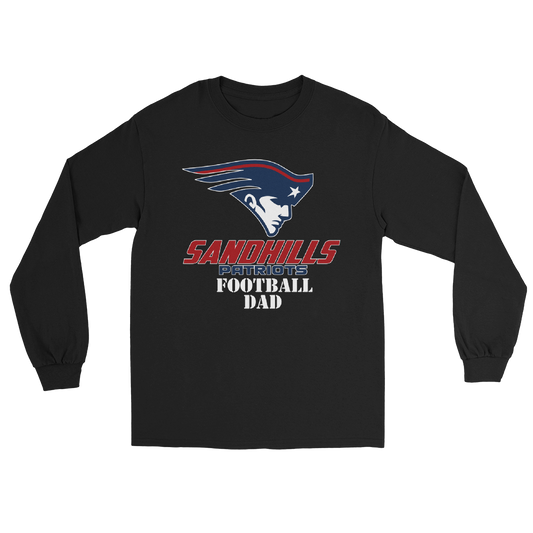 Sandhills Patriots Football Dad Long Sleeve Shirt