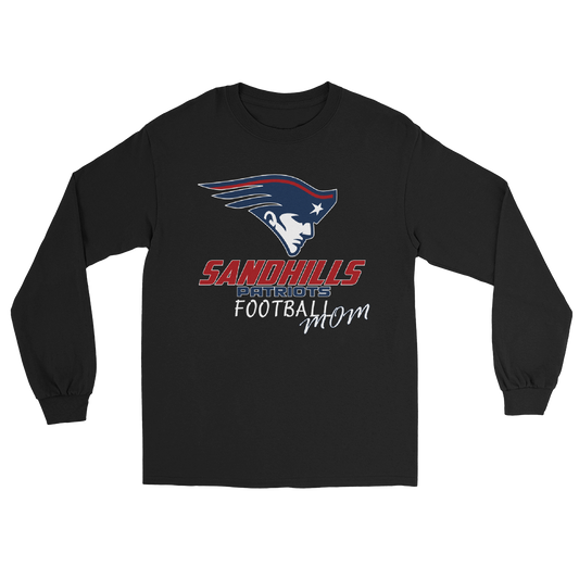 Sandhills Patriots Football Mom Long Sleeve Shirt