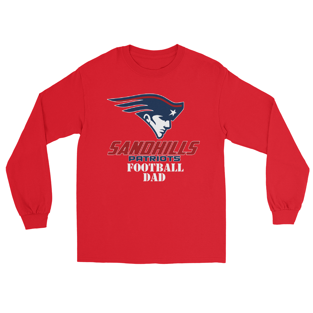 Sandhills Patriots Football Dad Long Sleeve Shirt