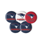 Sandhills Patriots Pin Buttons Set