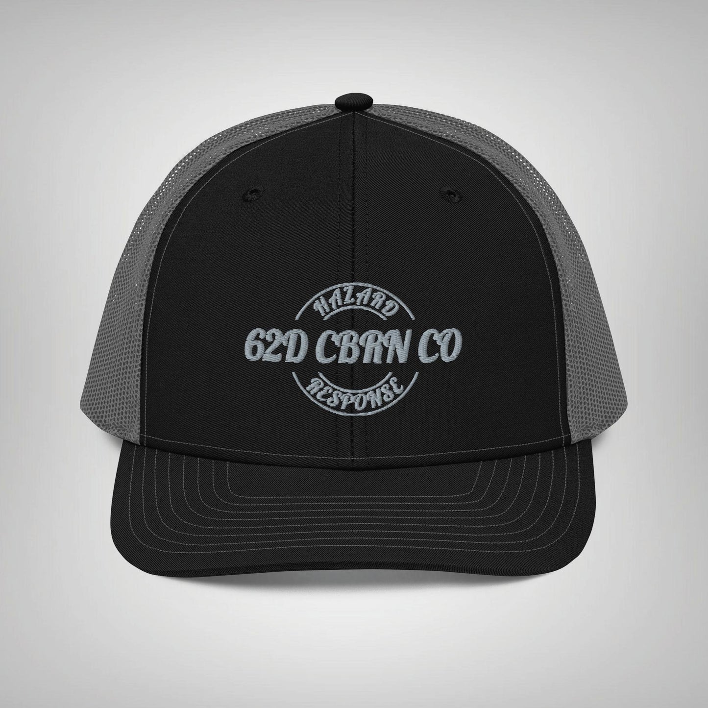 62D CBRN Embroidered Trucker Cap