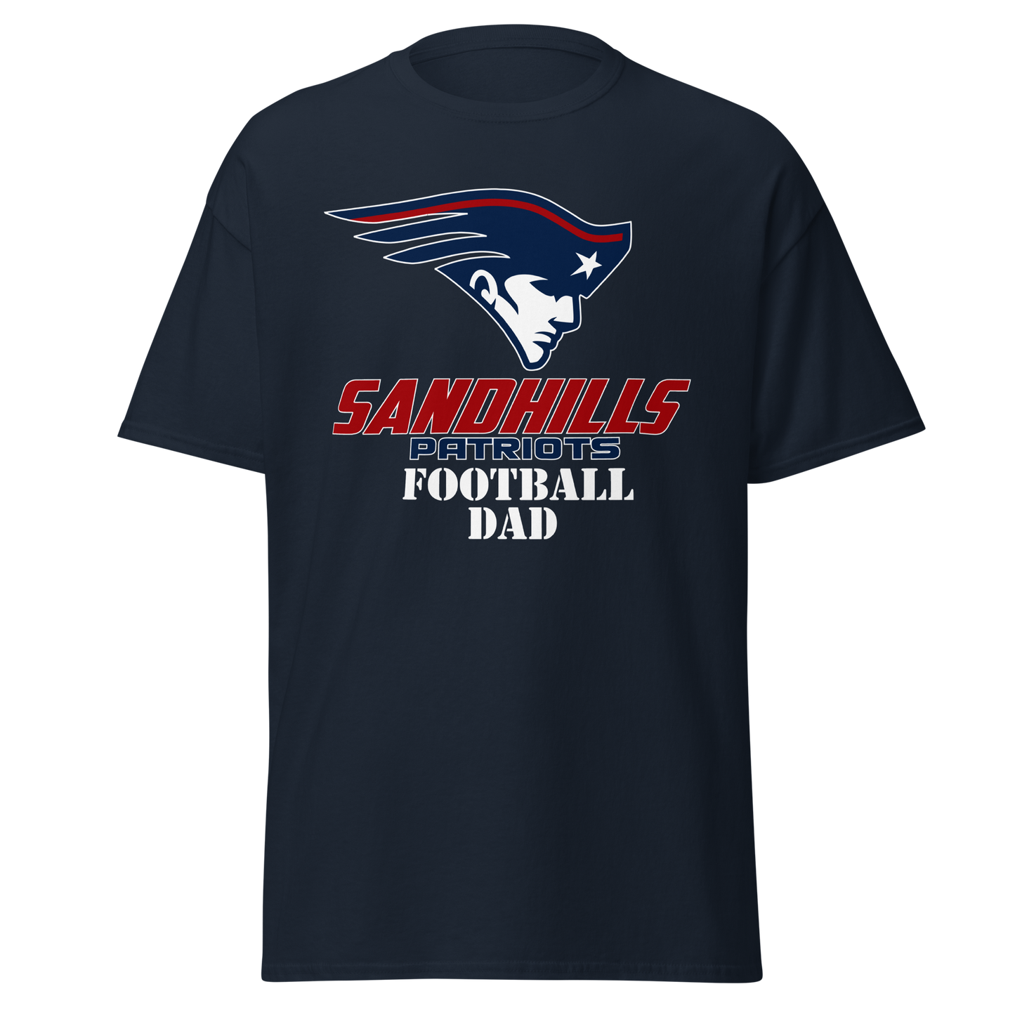 Sandhills Patriots Football Dad Shirt