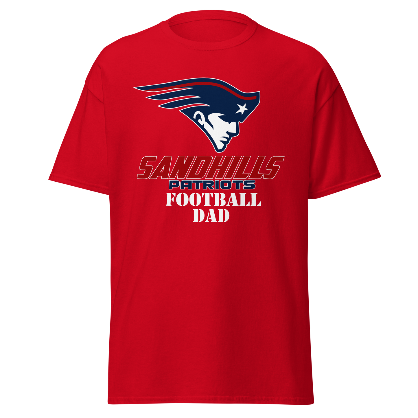 Sandhills Patriots Football Dad Shirt