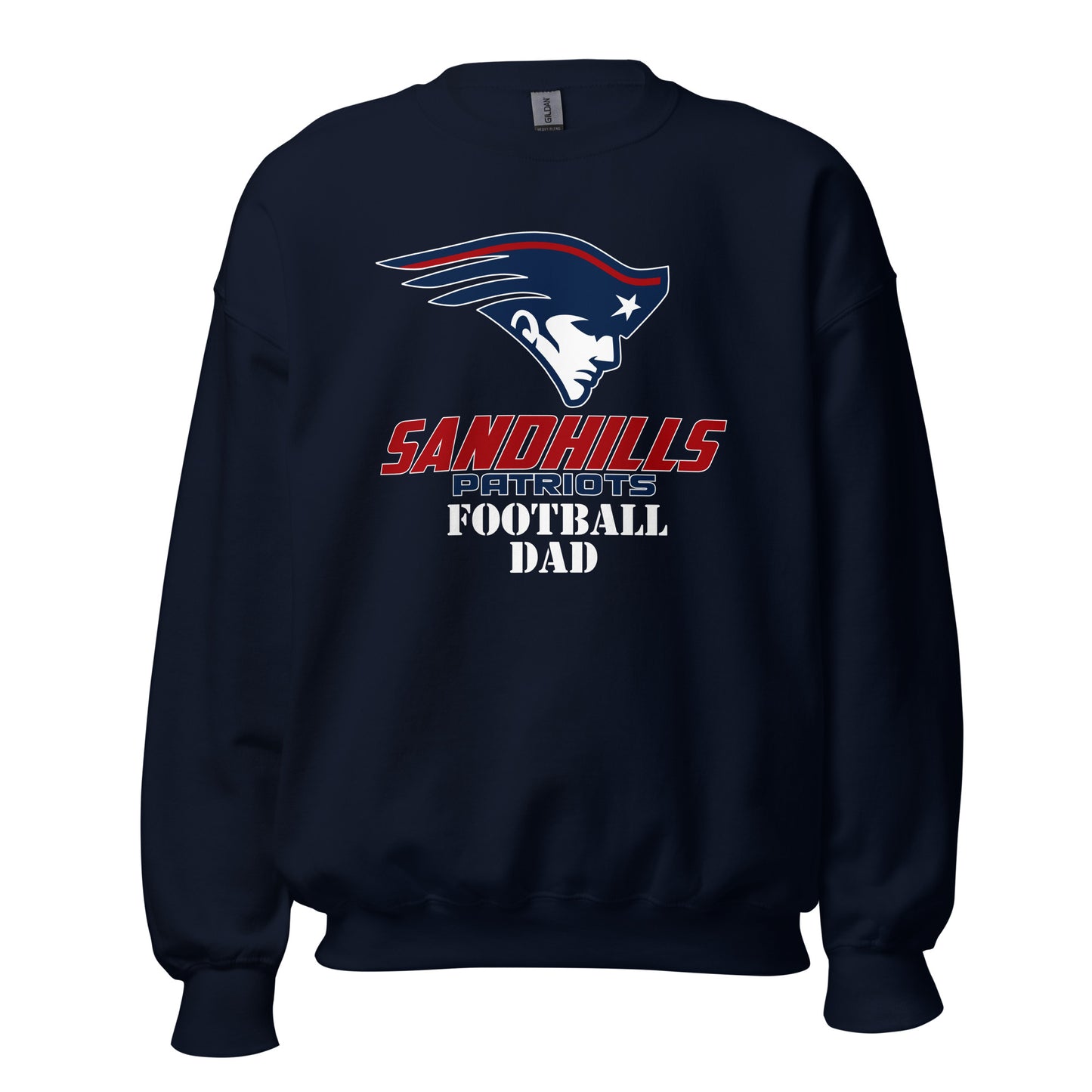 Sandhills Patriots Football Dad Sweatshirt