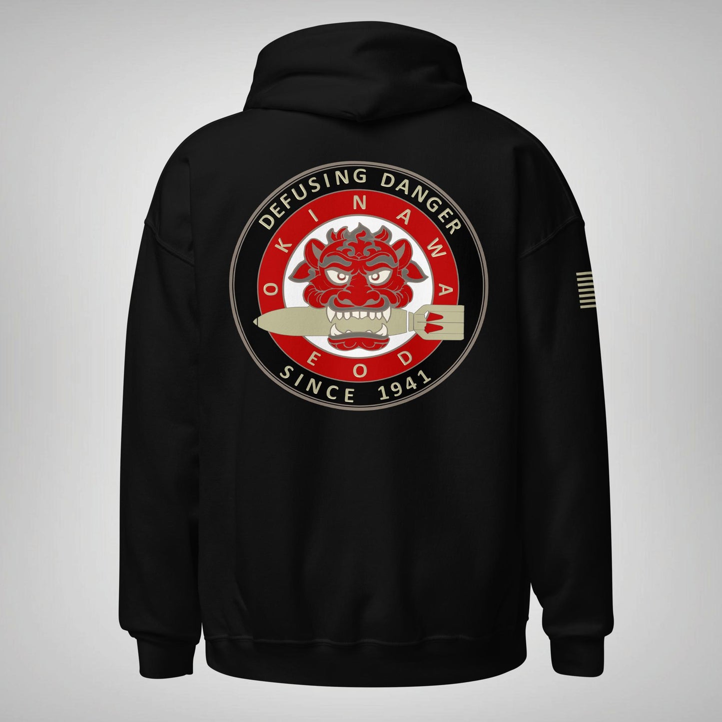 18th CES EOD Hoodie- Black