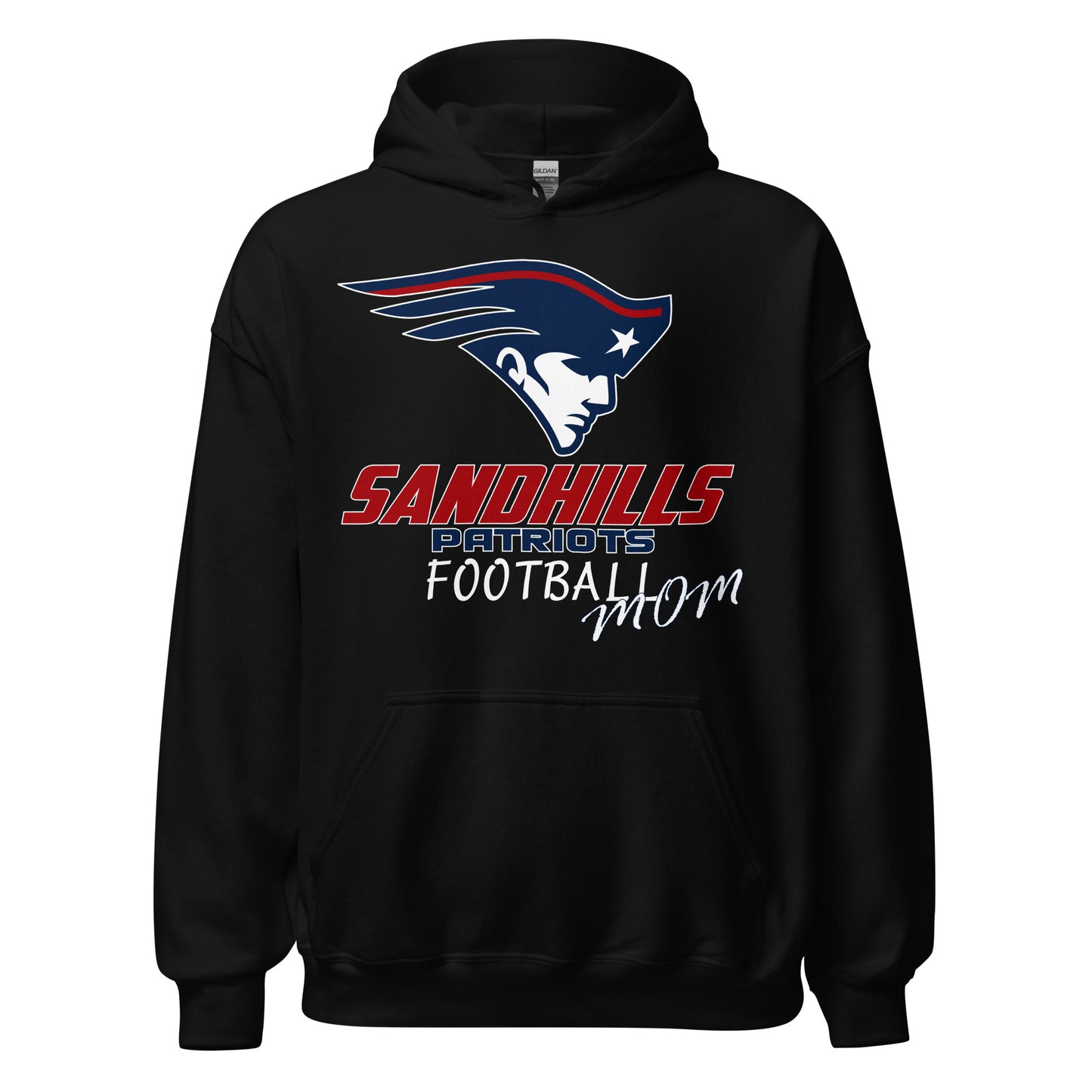 Sandhills Patriots Football Mom Hoodie