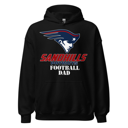 Sandhills Patriots Football Dad Hoodie