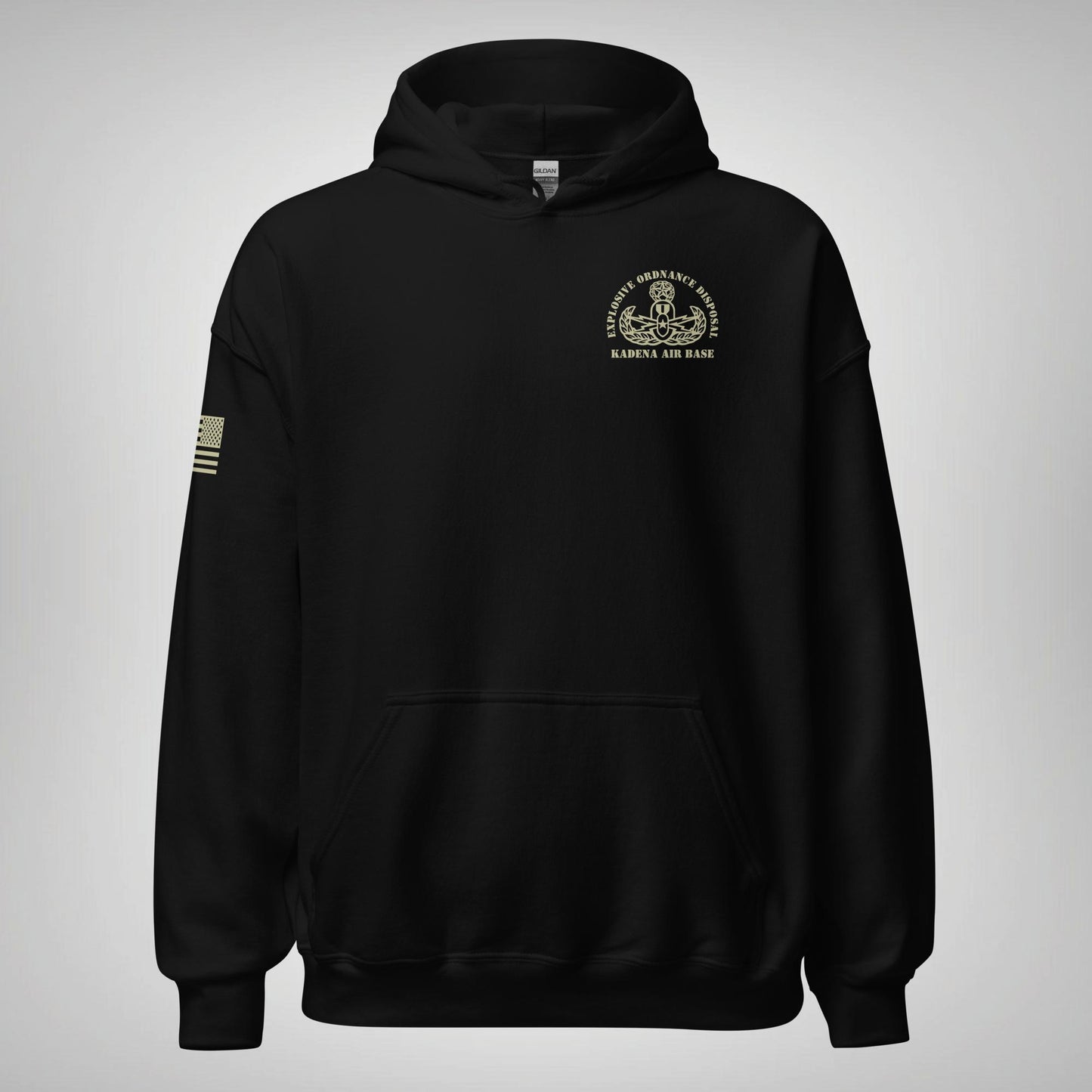 18th CES EOD Hoodie- Black