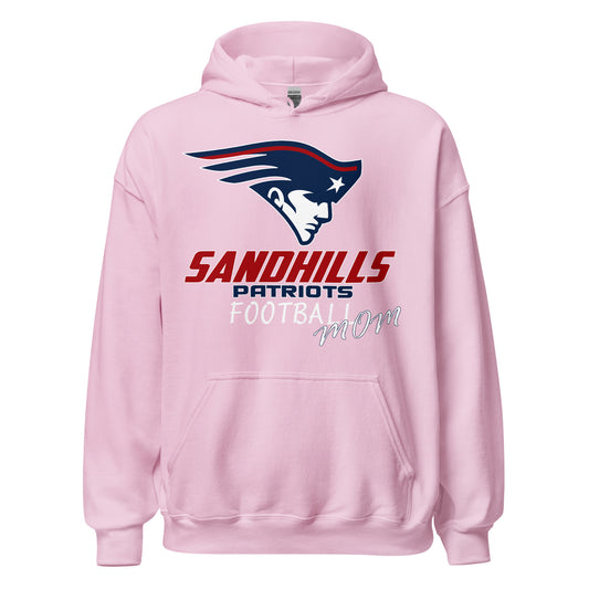 Sandhills Patriots Football Mom Hoodie