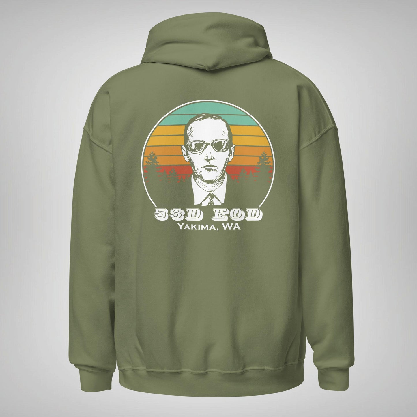 53D EOD "DB Cooper" Hoodie- Green