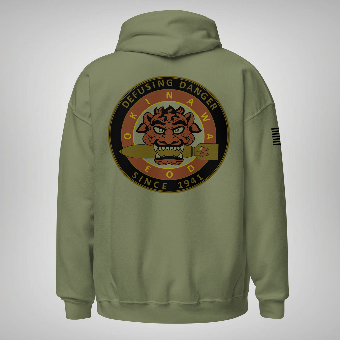 18th CES EOD Hoodie- Green