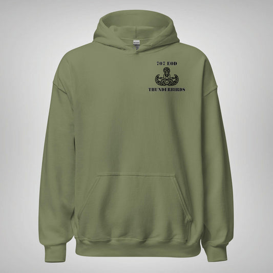 707th EOD " Thunderbird" Hoodie- Green