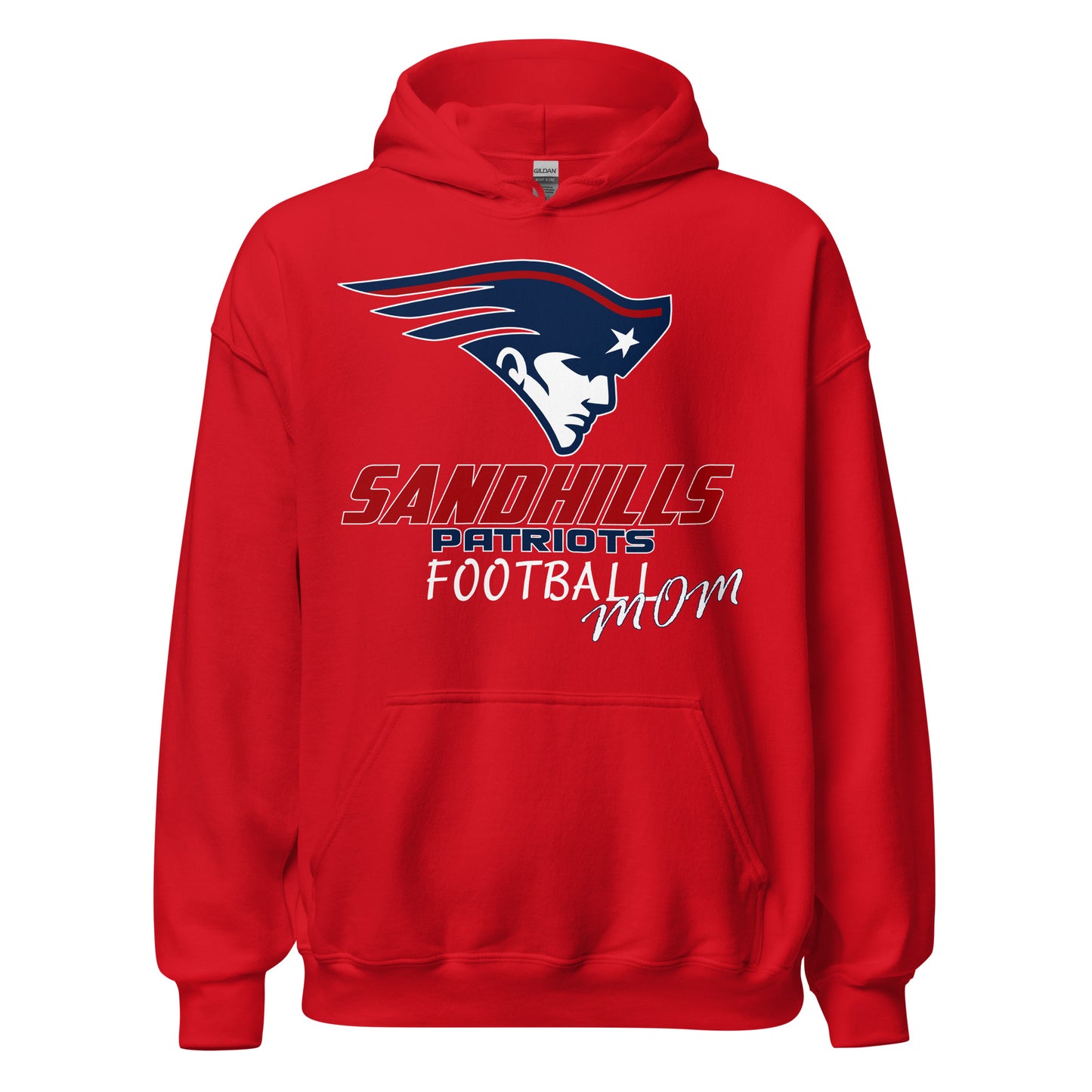 Sandhills Patriots Football Mom Hoodie