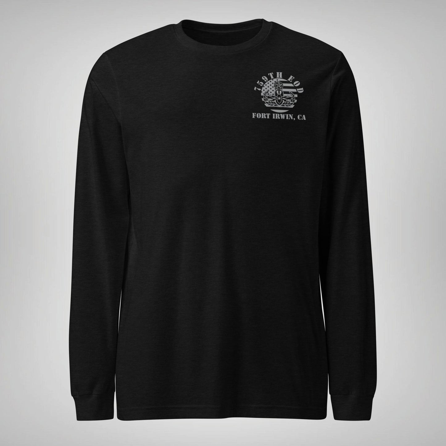 759th EOD Long Sleeve Shirt- Black