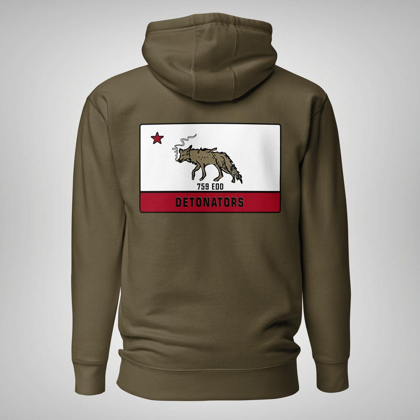 759th EOD Hoodie- OD Green