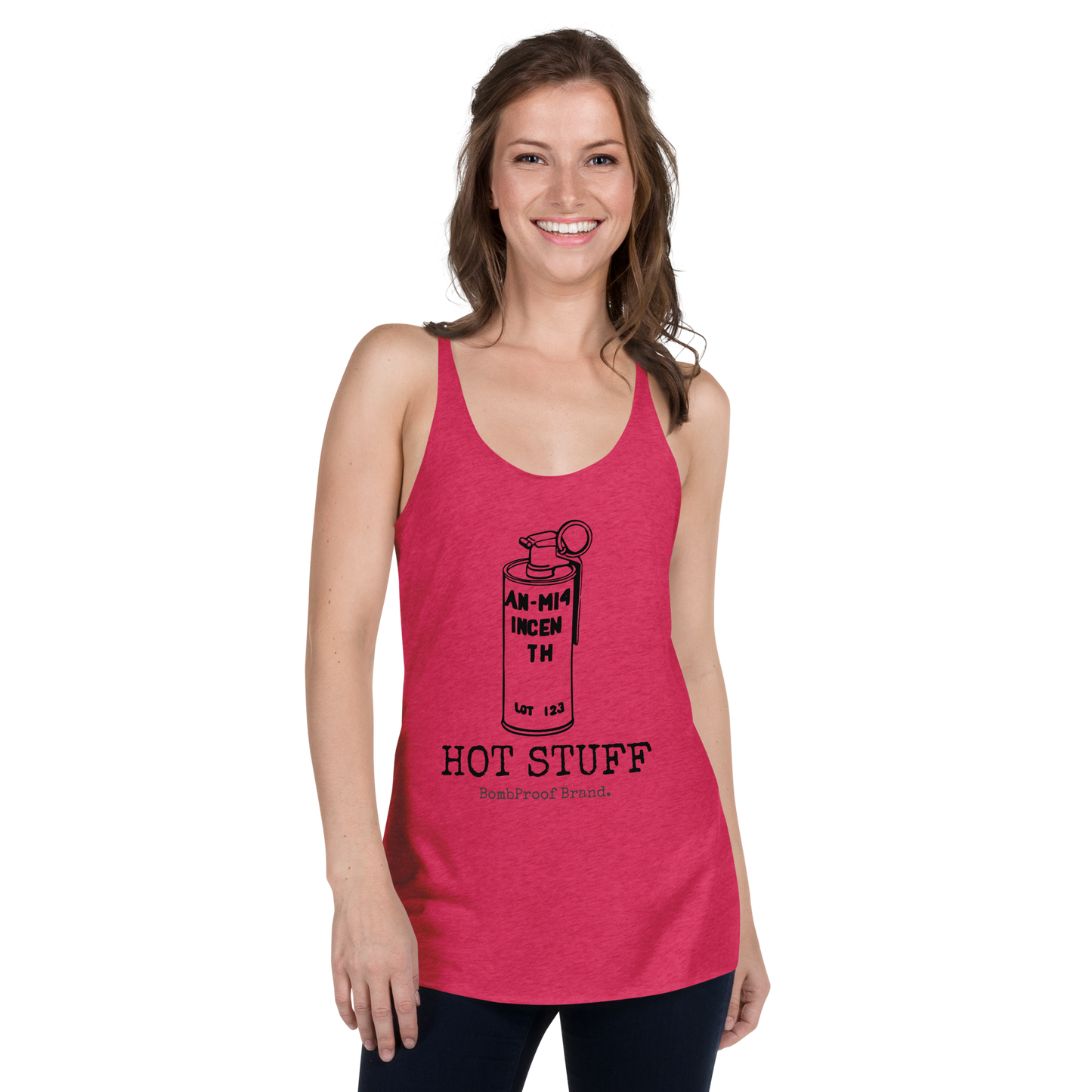 Hot Stuff Racerback Tank