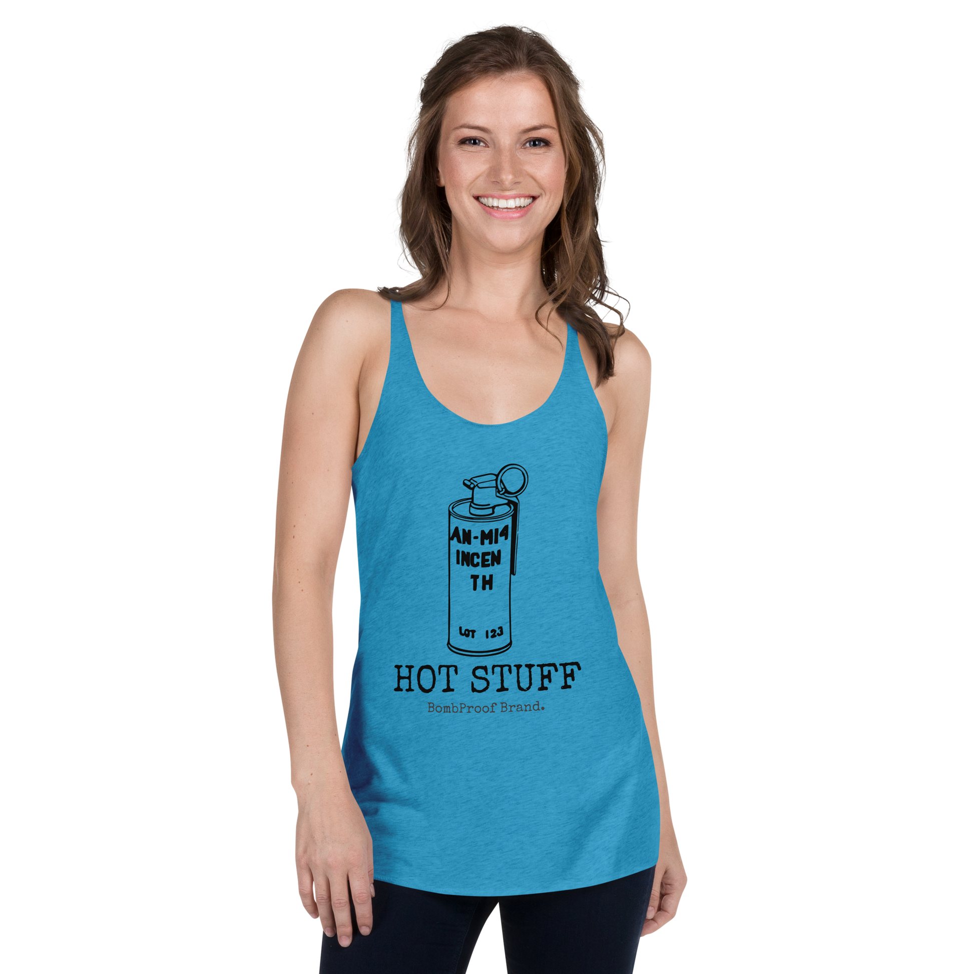 Hot Stuff Racerback Tank